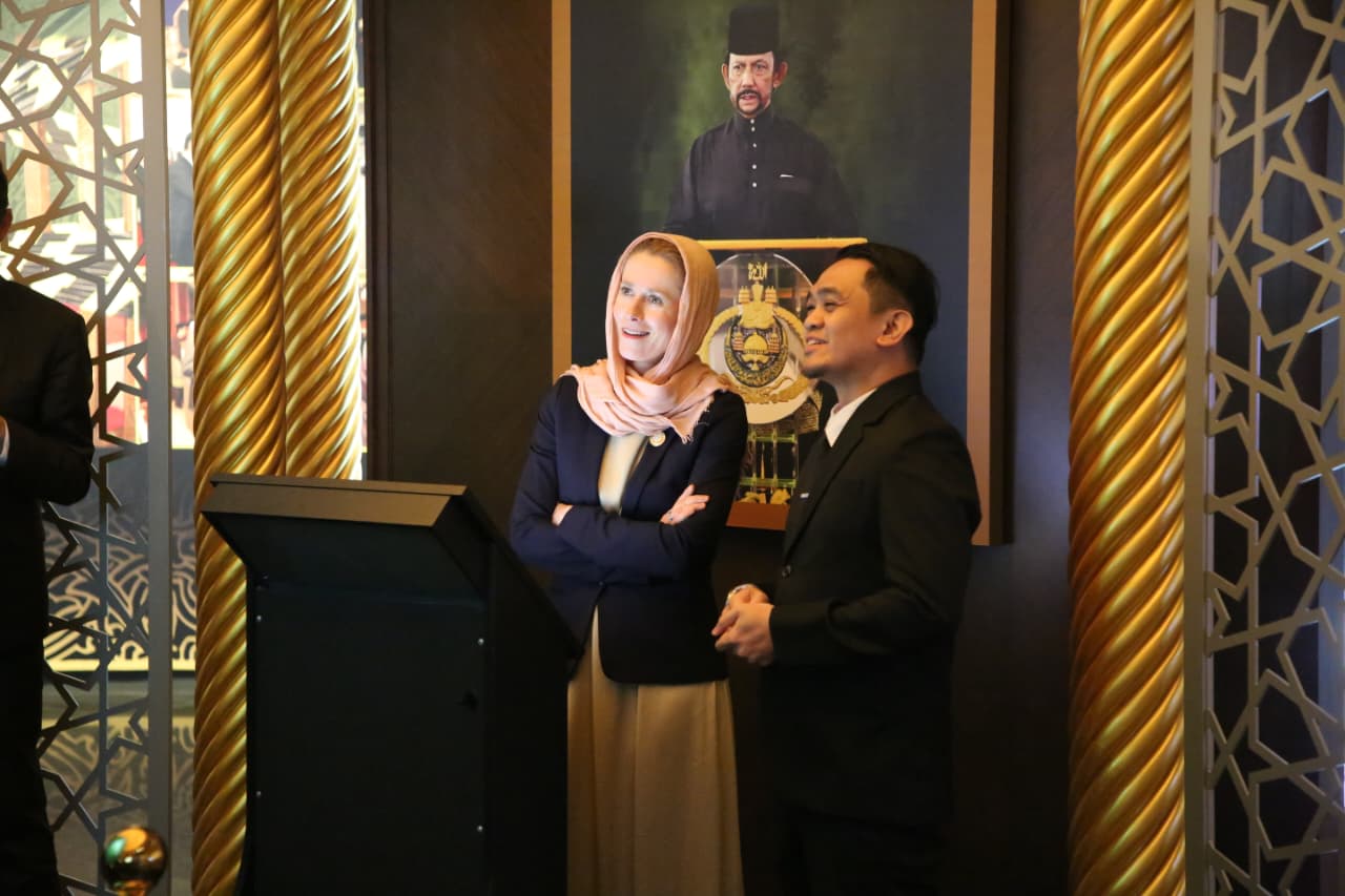 BKISHHB terima lawatan dari Menteri, Ketua Delegasi dan Pegawai-Pegawai Kanan Mesyuarat Menteri-Menteri ASEAN - Kesatuan Eropah (EU) yang ke 25